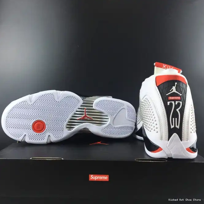 Kick Theory BV7630-106 Air 14 Retro Jordan White 0608